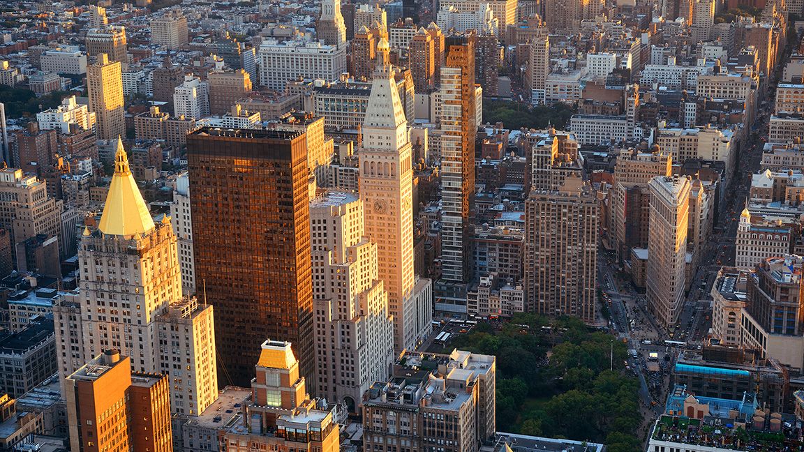 Photo of New York City skyline