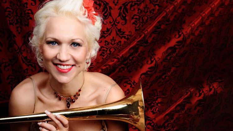 Photo of Gunhild Carling, Sweden’s Queen of Swing