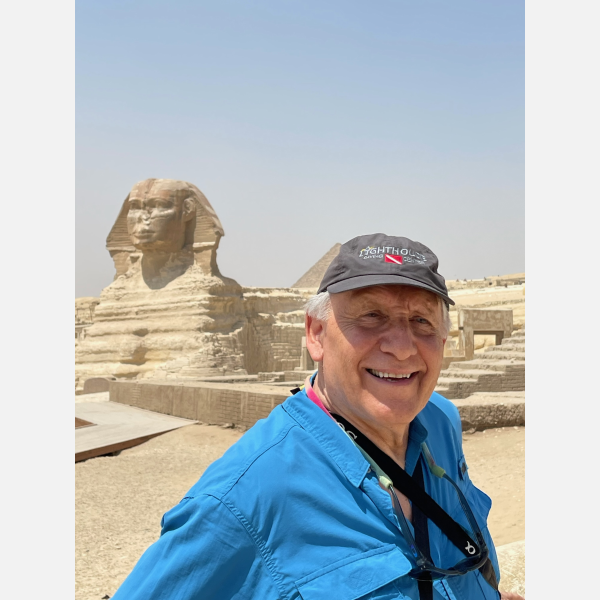 Harry Truitt '70 in Egypt
