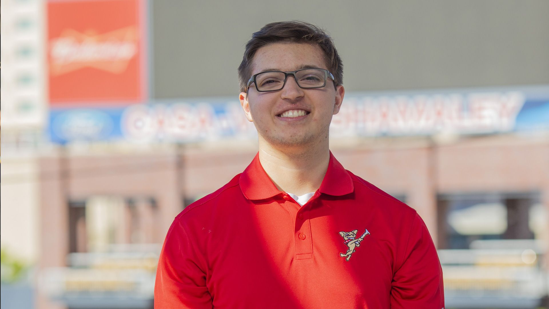 Sports communication major Nathan Nunez